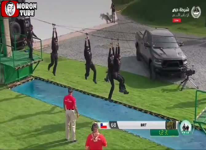 Video :Chile sends women's Swat team to compete in United Arab Emirates